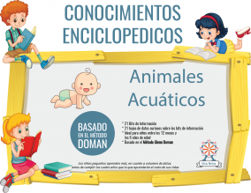 Portada Conocimientos Enciclopedicos Metodo Doman Animales Acuaticos